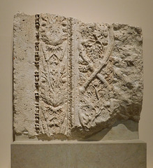Fragment of a Doorjamb from Baalbek in the Metropolitan Museum of Art, June 2019