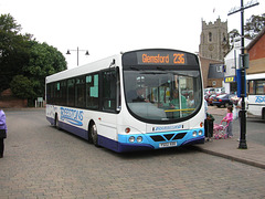 Beestons Coaches YN02 XDO in Sudbury - 6 Oct 2007 (DSCN1170)