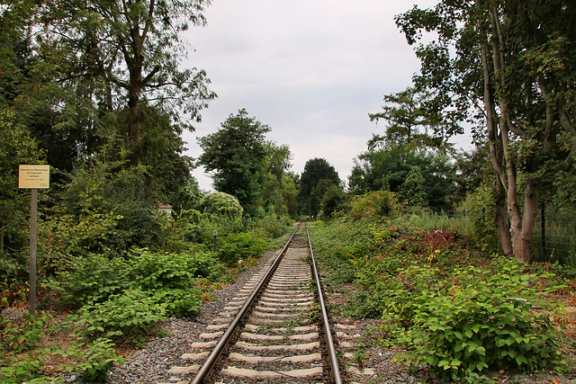 Anschlussbahn zum Chemiepark Marl (Marl-Hüls) / 27.08.2022