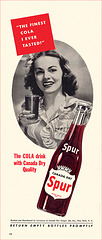 Spur Cola Ad, 1944