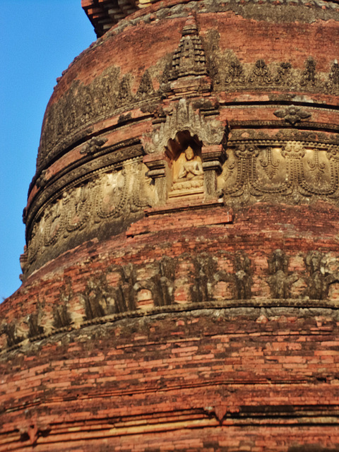 Bagan temple detail