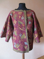 felted kimono jacket