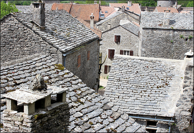 La Couvertoirade (12) 16 mai 2015.