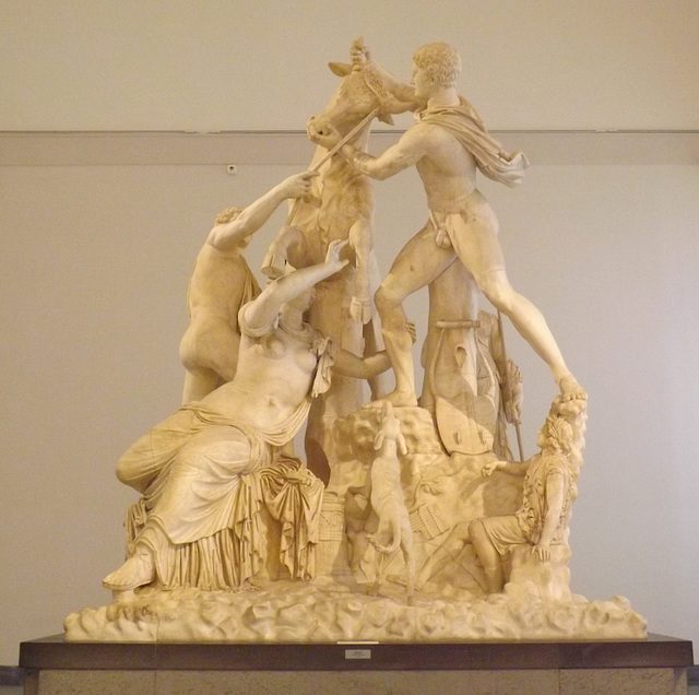 The Farnese Bull in the Naples Archaeological Museum, July 2012