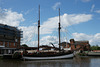 Sailing Ship On Gloucester Quays