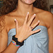 photo # 2... closer look at her High School Class Ring :))  our Grand Daughter... :)