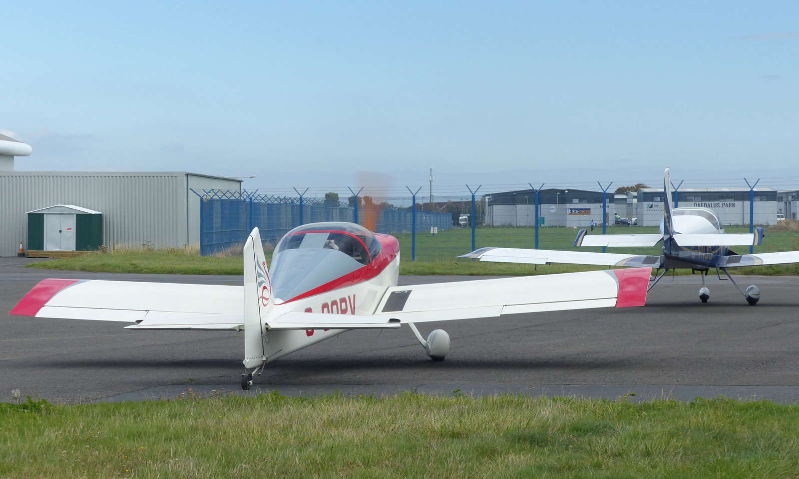 Vans Pair at Solent Airport (1) - 8 September 2020