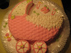 My Cakes ~~ Baby Carriage.... ( no flash :(     sorry