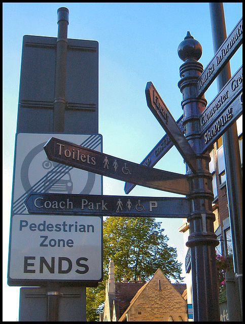 Oxford pedestrian zone