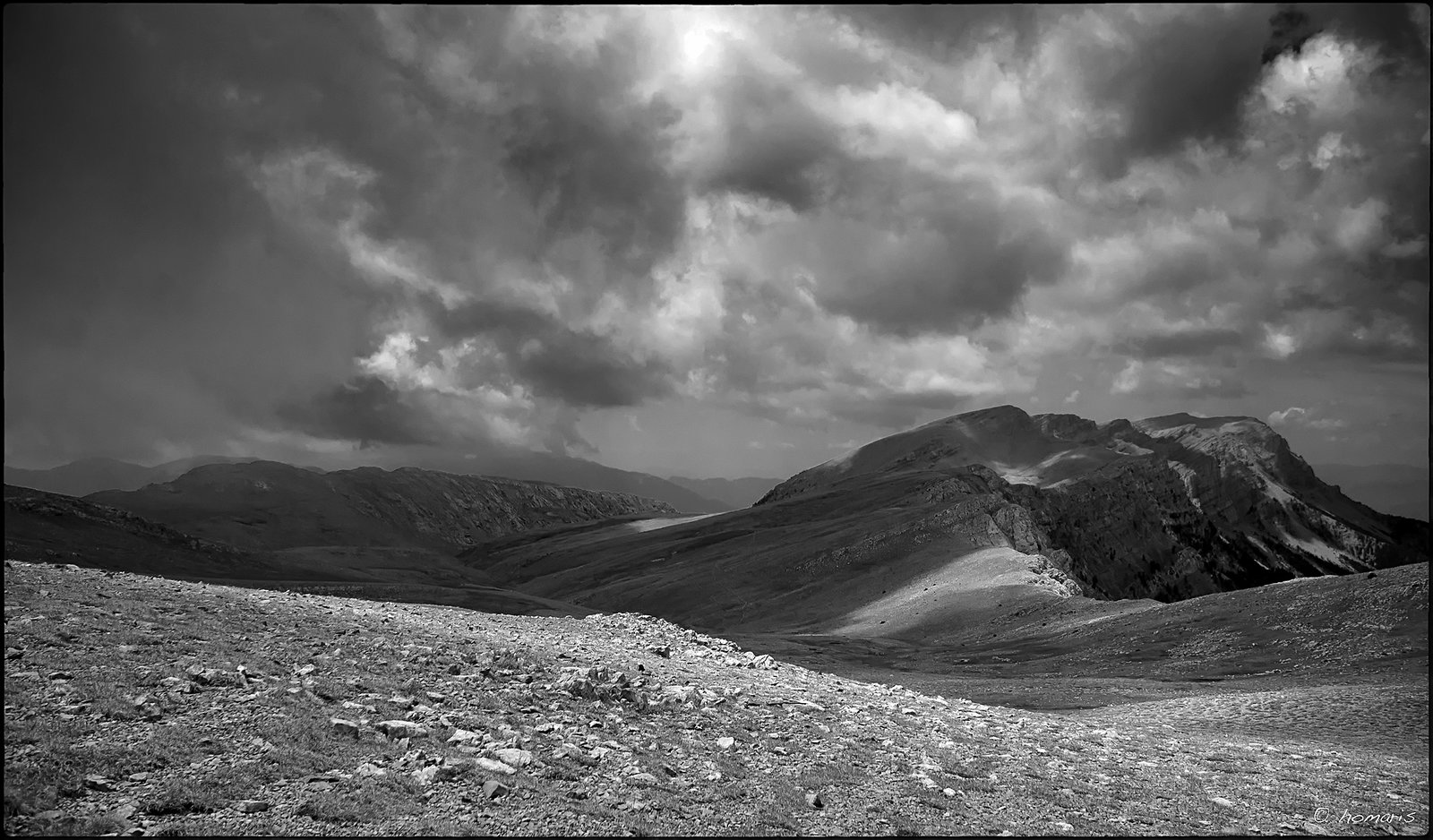 Núvols de tempesta al Cadí