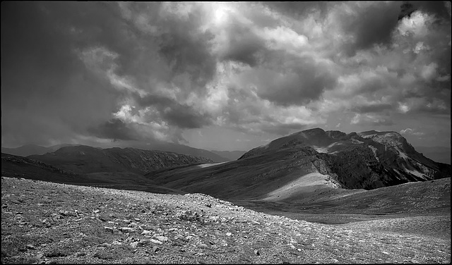 Núvols de tempesta al Cadí