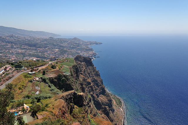 Câmara de Lobos - Cabo Girão - Aussicht von der Plattform (1)