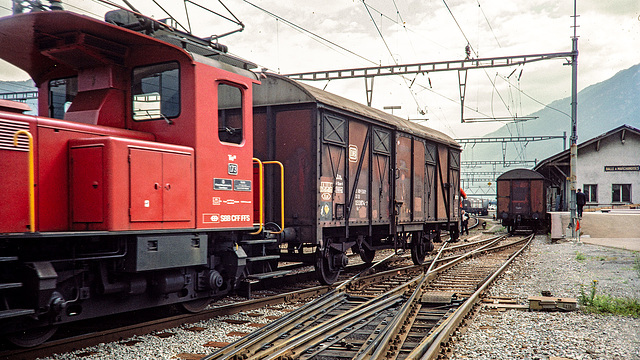 900000 Martigny manoeuvre