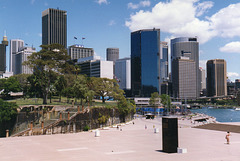 View from Sydney Opera House - 3 November 1989