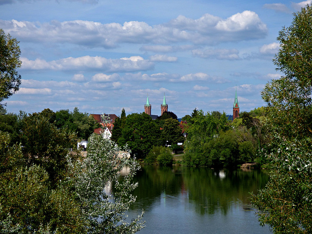 Neckar bei Ladenburg