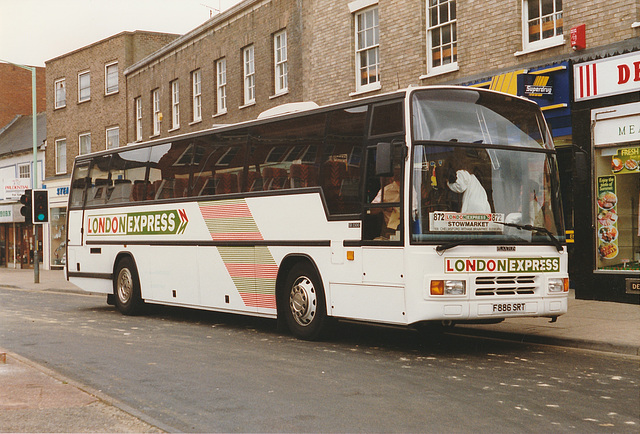 Galloway F886 SRT at Stowmarket - 16 Jul 1989