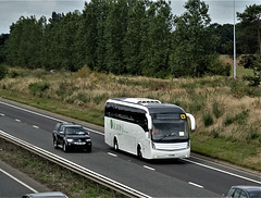 Maymist Coaches FJ11 GNN on the A11 at Red Lodge - 14 Jul 2019 (P1030131)