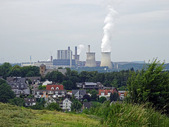 Lignite powerplant Weisweiler_(D) view from Langerwehe
