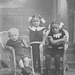 Max, Lily & Maren, children of Martine & Lars Severin Jensen - prob. 1919.