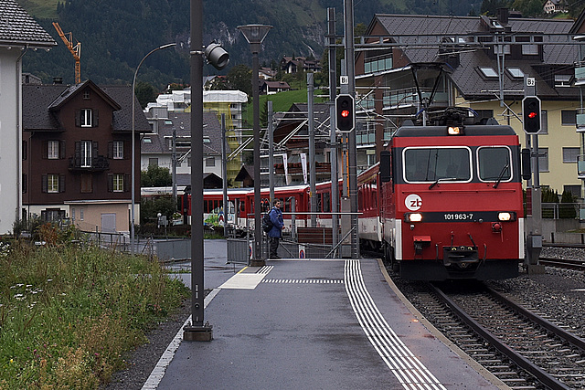 Bahnhof Engelberg / Schweiz