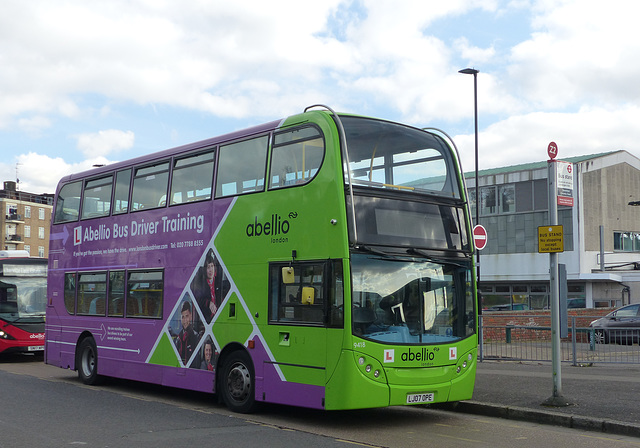 Abellio 9418 in Brentford - 11 February 2022