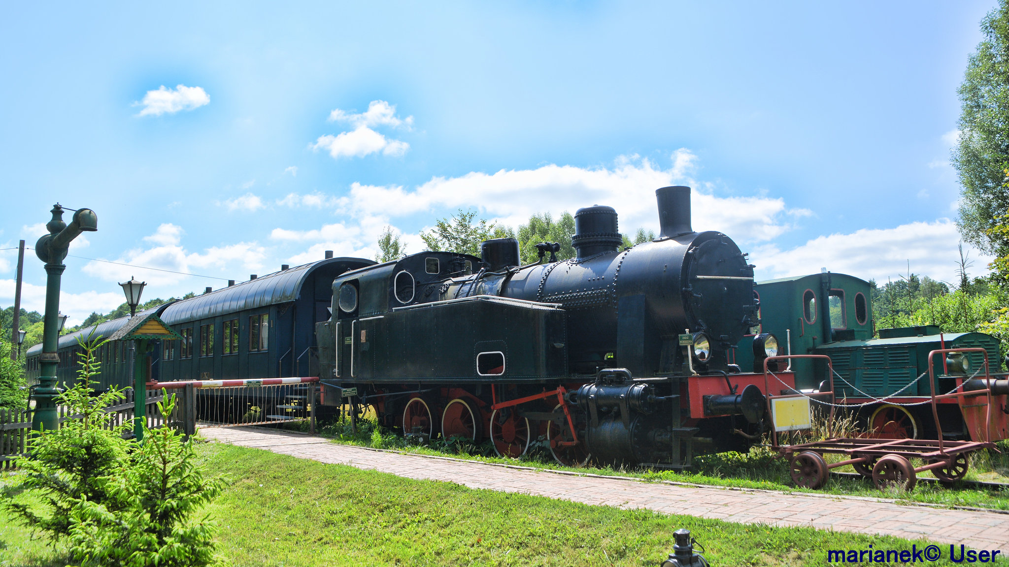 Railway museum Bialowieza