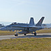 Boeing F/A-18 Hornet J-5020 Swiss Airforce Payerne Airbase Switzerland Februar 2019