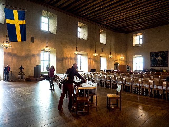 Interiors of the Uppsala castle (Uppsala slott), Sweden Interiors of the Uppsala castle (Uppsala slott), Sweden