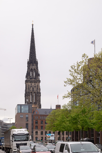 Hamburgtreffen 2024 - Spaziergang nach der Ankunft in Hamburg