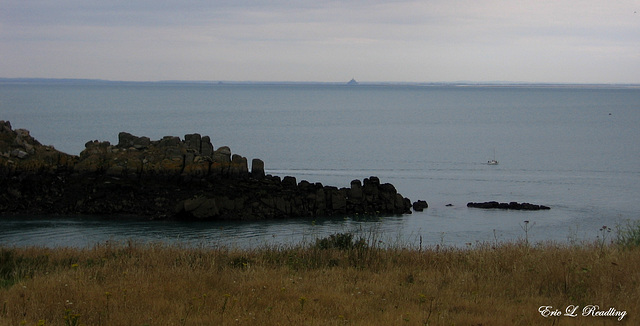 La Pointe du Groulin - Mont St. Michel in distance