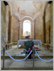 Intérieur de l'église de Saint Léon sur Vézère (24)