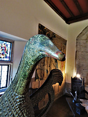 michelham priory, sussex   (13)c17 wooden lectern