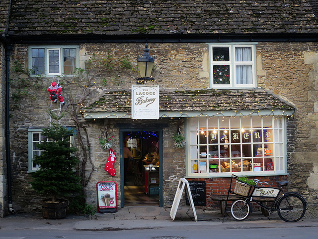 Around Lacock in Wiltshire