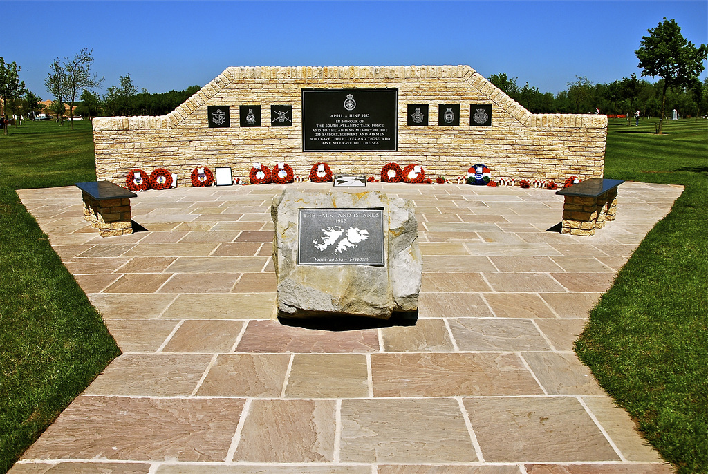 Falklands Memorial, National Arboretum