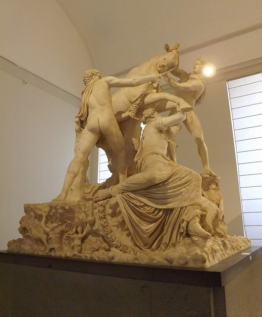 The Farnese Bull in the Naples Archaeological Museum, July 2012