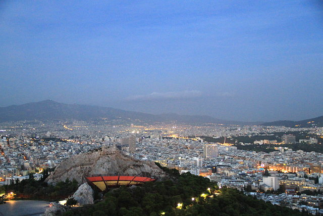 Athènes - vue panoramique