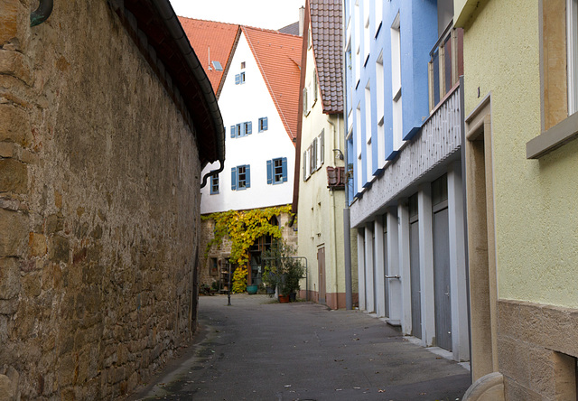 Entlang der Stadtmauer
