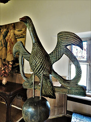 michelham priory, sussex   (15)c17 wooden lectern