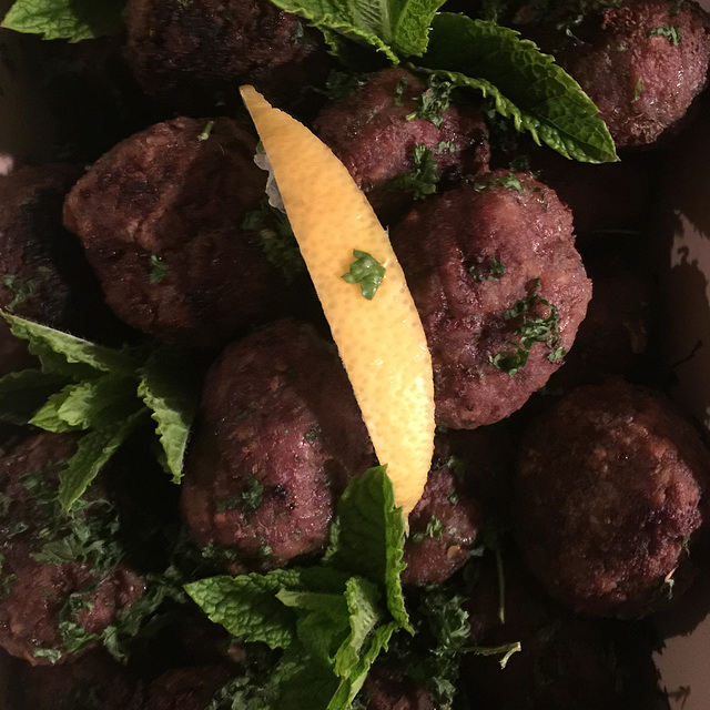 minty meat balls