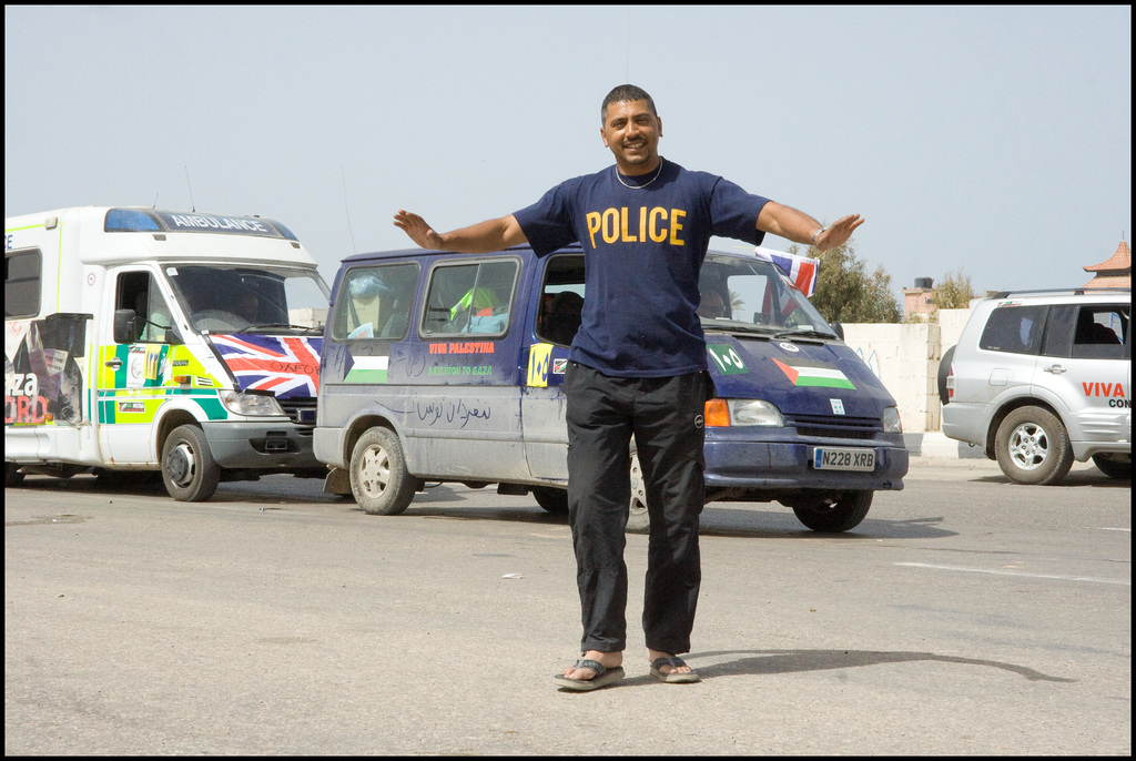 Police line