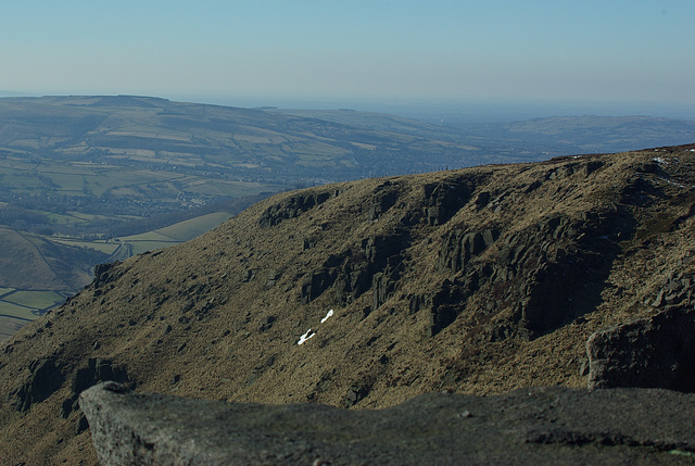 view West from Dog Rock