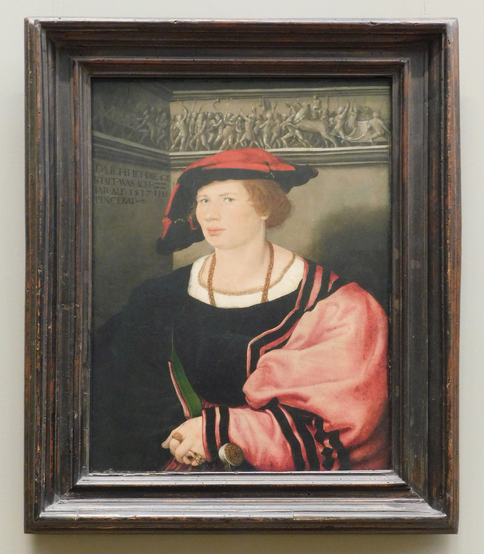 Benedikt von Hertenstein by Holbein in the Metropolitan Museum of Art, February 2019