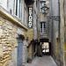 Ruelle à Sarlat à la tombée du jour