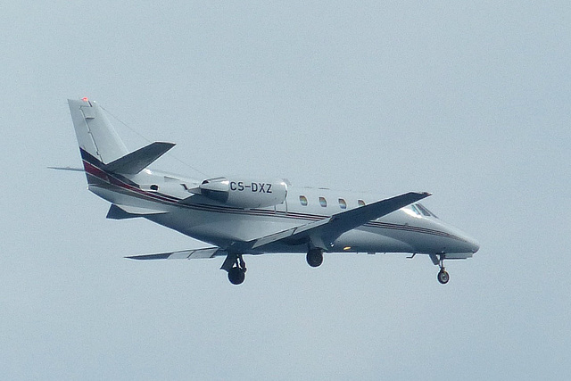 CS-DXZ approaching Nice - 19 April 2017