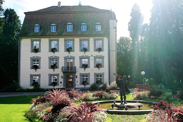 Schloss und Trompeter von Bad Säckingen