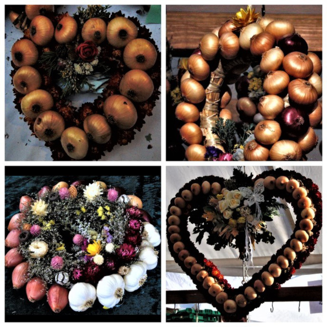 Impressions of the onion market Bern