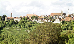 Rothenburg-ob-der-Tauber (D, Bavière / Bayern)  16 septembre 2010.