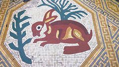 Rabbit mosaic