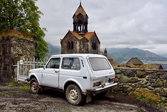 Fence, adorned with Lada