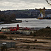 Views of the Tyne from the derelict site that used to be Swan Hunter Shipyard Wallsend